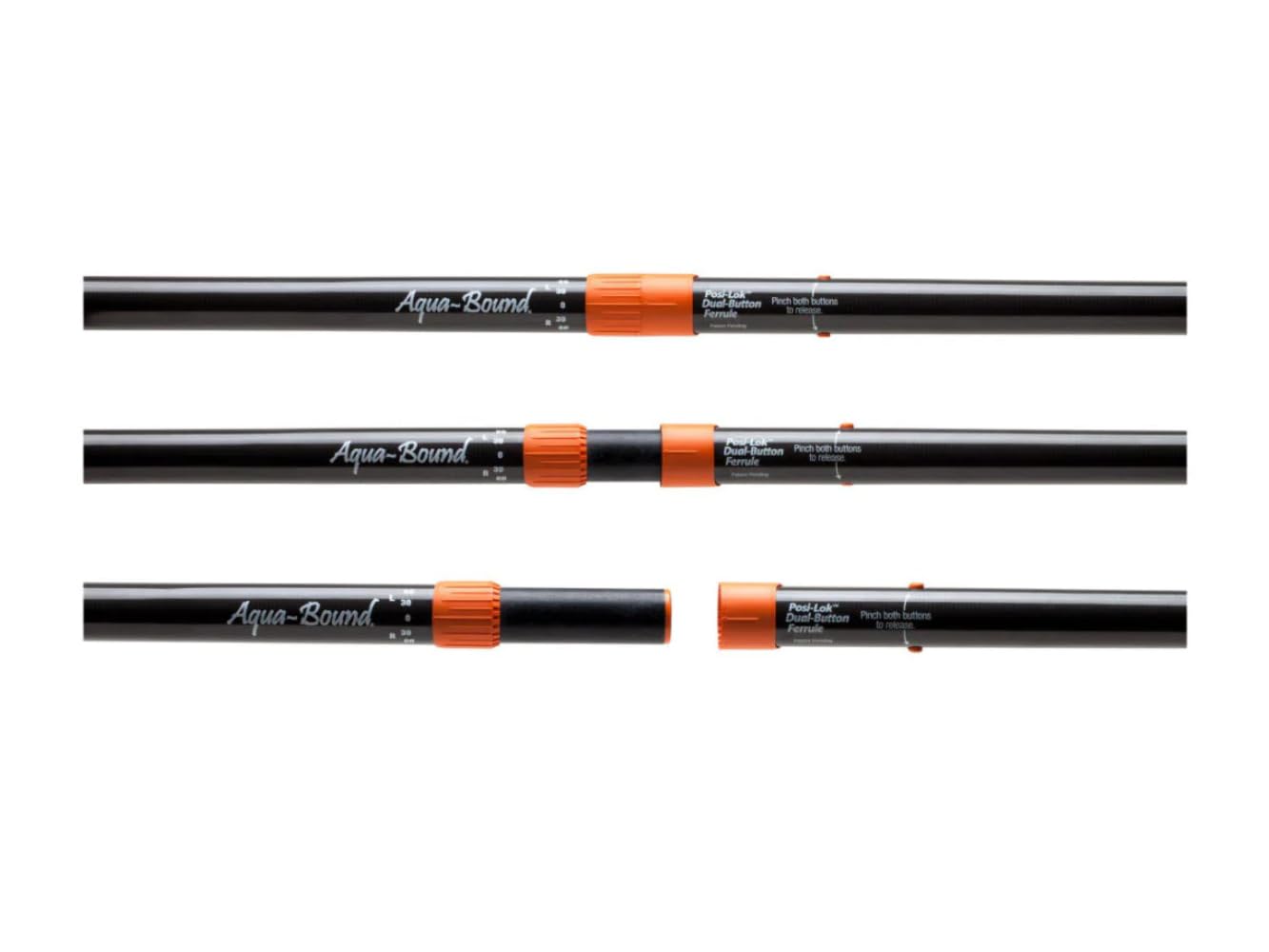 Aquabound Tango Kayak Paddle - Lightweight Fiberglass Blade & 2-Piece Carbon Shaft for Kayaking, Canoeing | Adjustable 220cm Length | Perfect for Touring, Fishing & Whitewater Adventures