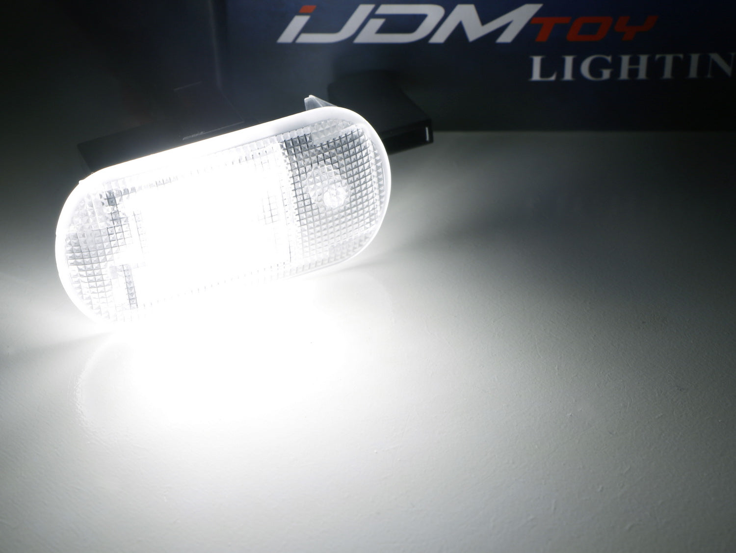 2W White Full LED Glove Box Light Assembly Compatible with VW MK4 Golf Jetta Bora Beetle - Bright Interior Lighting for Night Driving & Easy Access