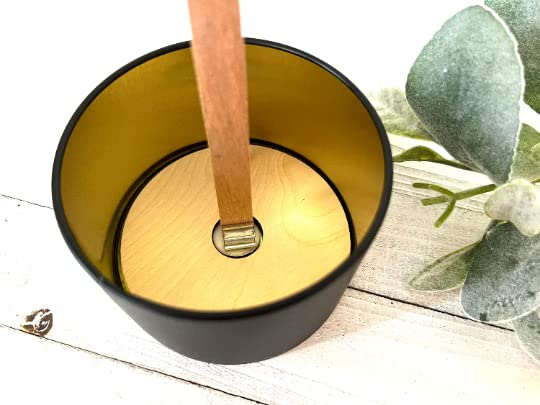 Premium Wooden Wick Centering Tool for Single Wick Candle Making - 2.25