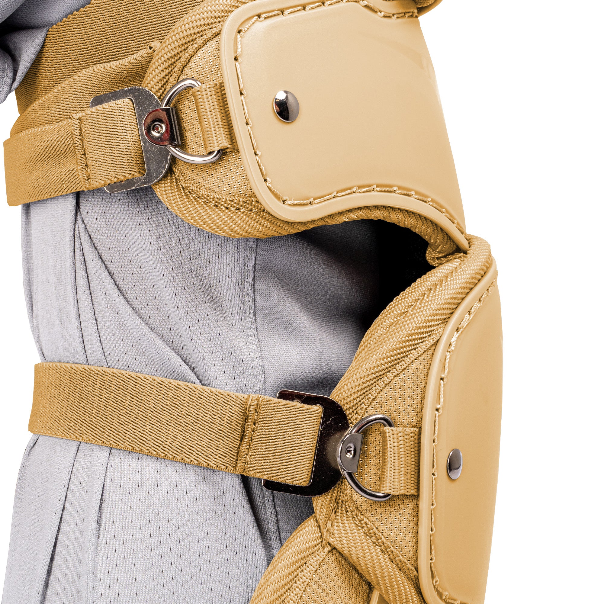 FORCE3 XS3® PRO ELITE Baseball Catcher Leg Guards - Adult Size | Lightweight Protective Gear for PitchCom® System | Perfect for MLB, College & Youth Games