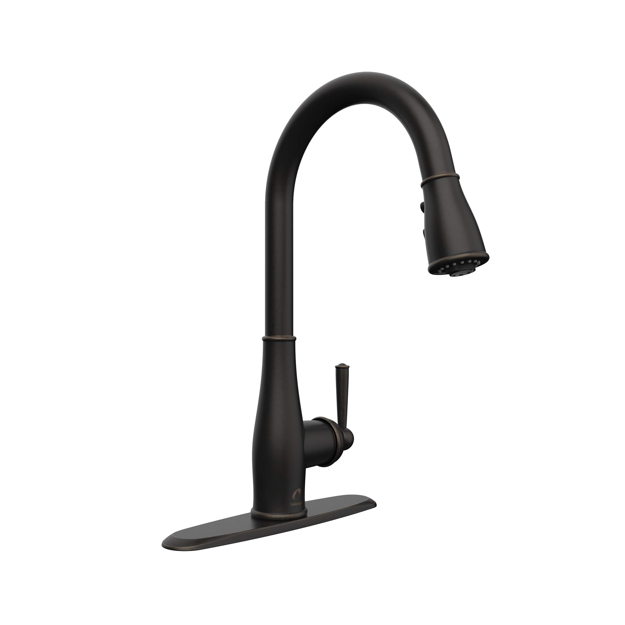 Belanger RUS78CORB Pull Down Kitchen Faucet with Oil Rubbed Bronze Finish - Perfect for Modern Farmhouse, Rustic, or Traditional Kitchen Designs