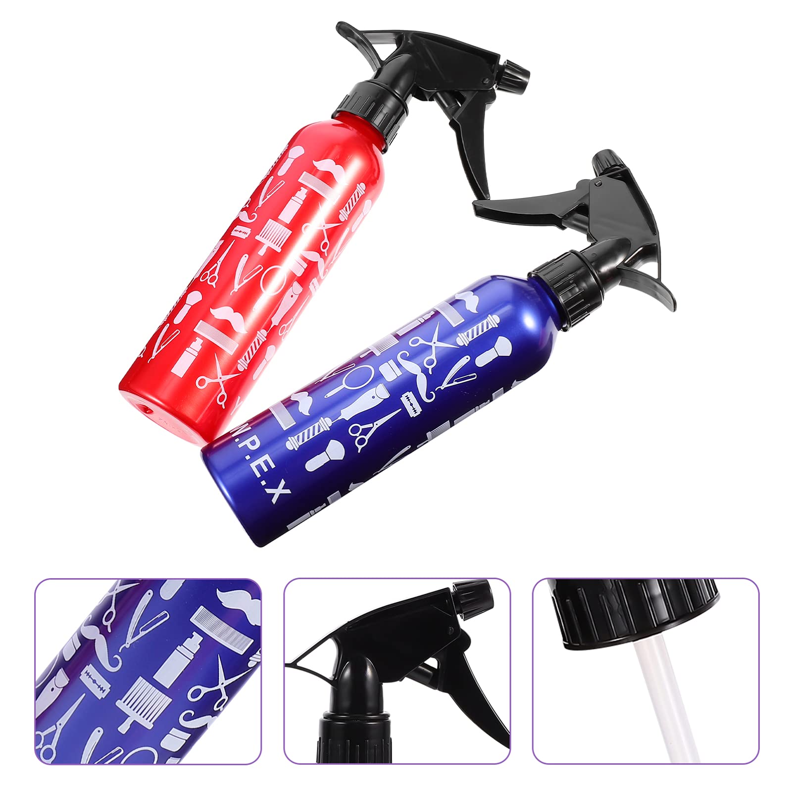 2 Pack Professional Watering Can Spray Bottle - Portable Hair & Makeup Mist Sprayer for Styling, Hydrating Plants, and Skincare | Perfect for Salons, Home Gardening, and Travel