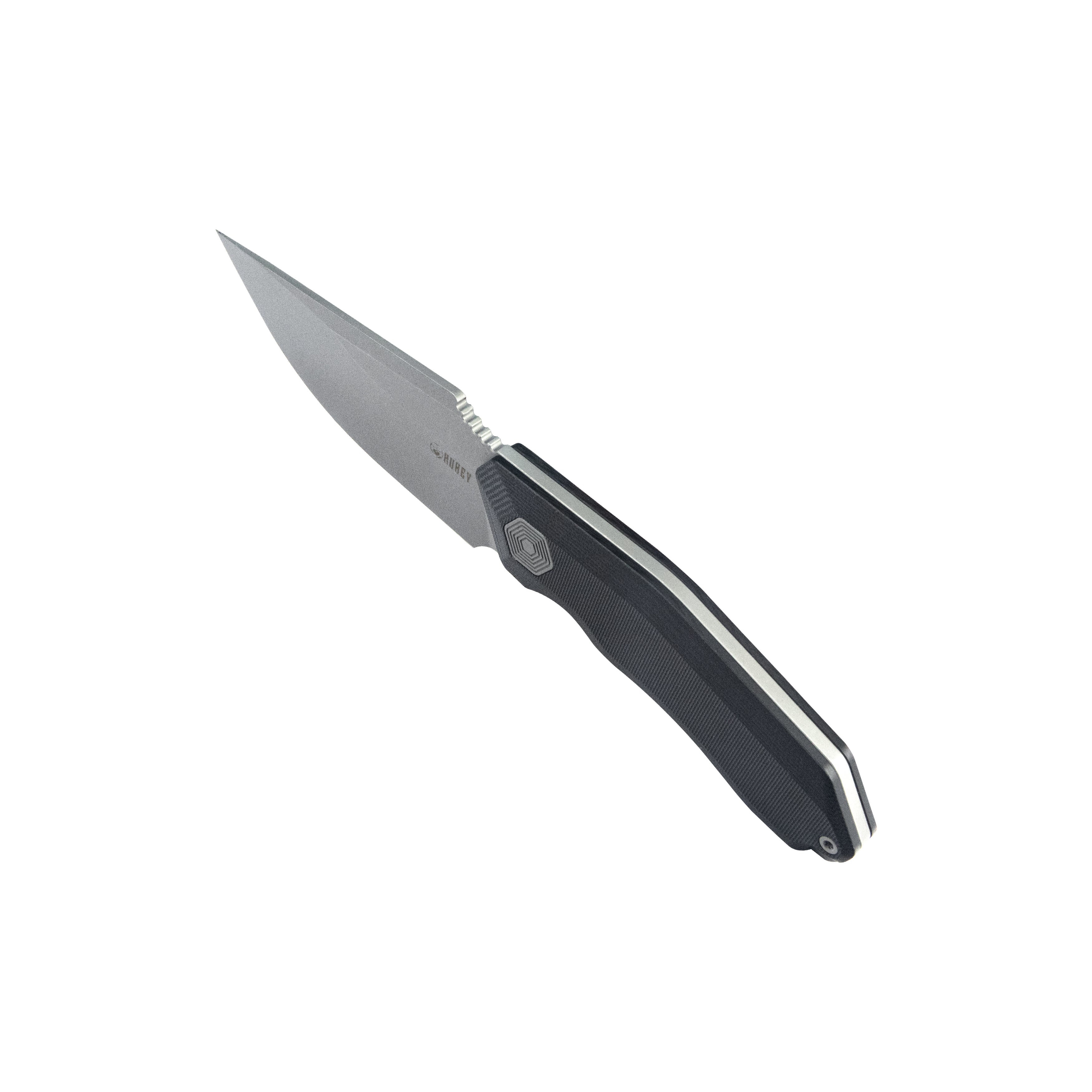 Kubey Basilisk Fixed Blade Knife - 4.06