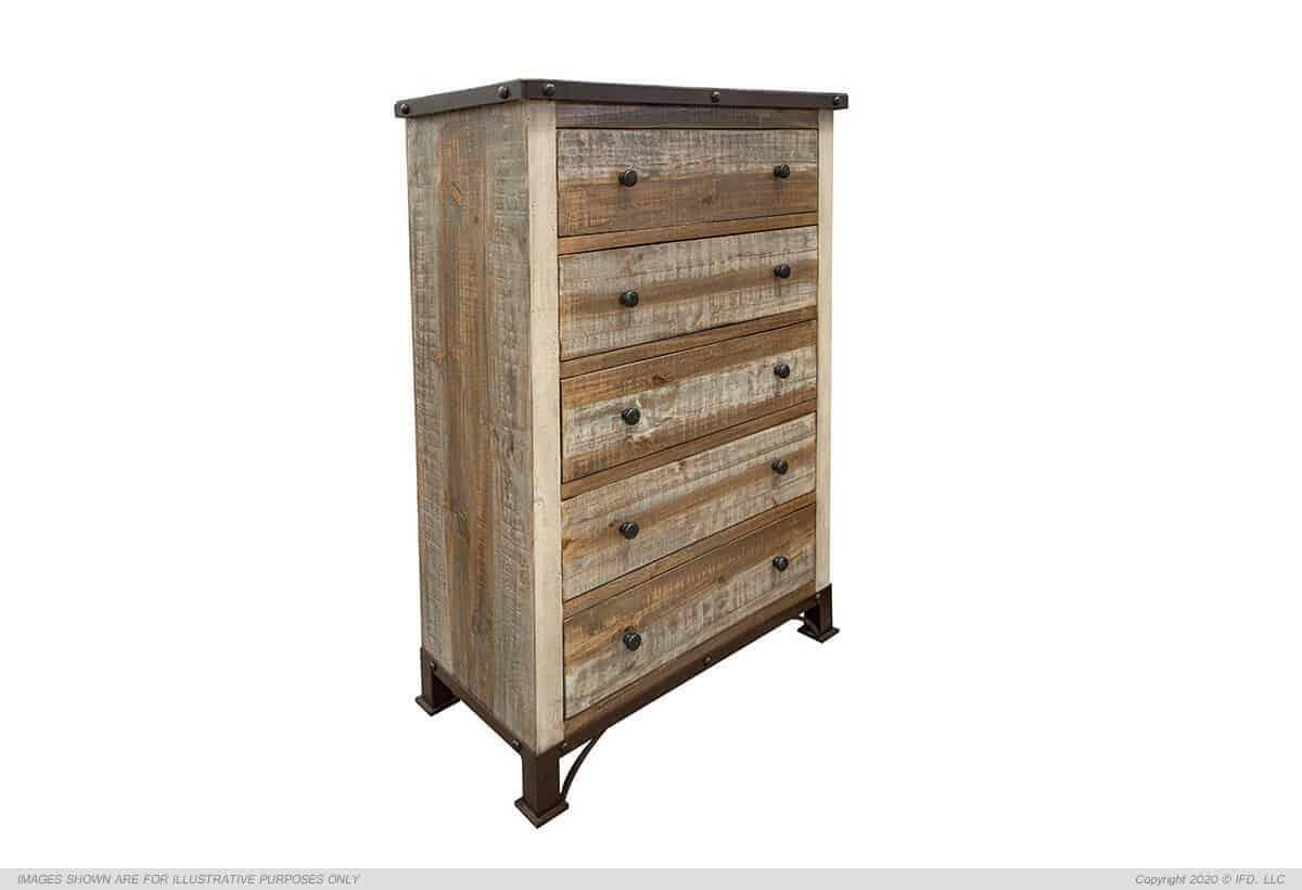 Antique Wooden Chest - Vintage Storage Trunk with Carved Details - Perfect for Home Decor, Blanket Storage & Bedroom Organization
