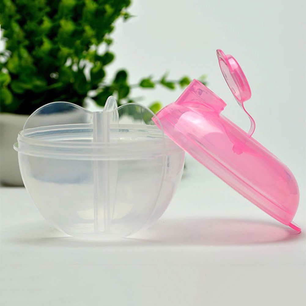 Gemini_mall® Baby Food Storage Container with Powder Dispenser - BPA-Free, Leak-Proof, Stackable for Formula, Snacks & Breast Milk (Blue) | Perfect for Daycare, Travel & On-the-Go Feeding