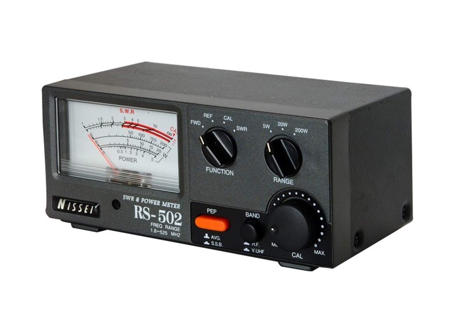 NISSEI RS-502 Standing Wave Tester & Power Meter - Professional RF Testing Equipment for Ham Radio, Antenna Analysis & Electronics Lab Use