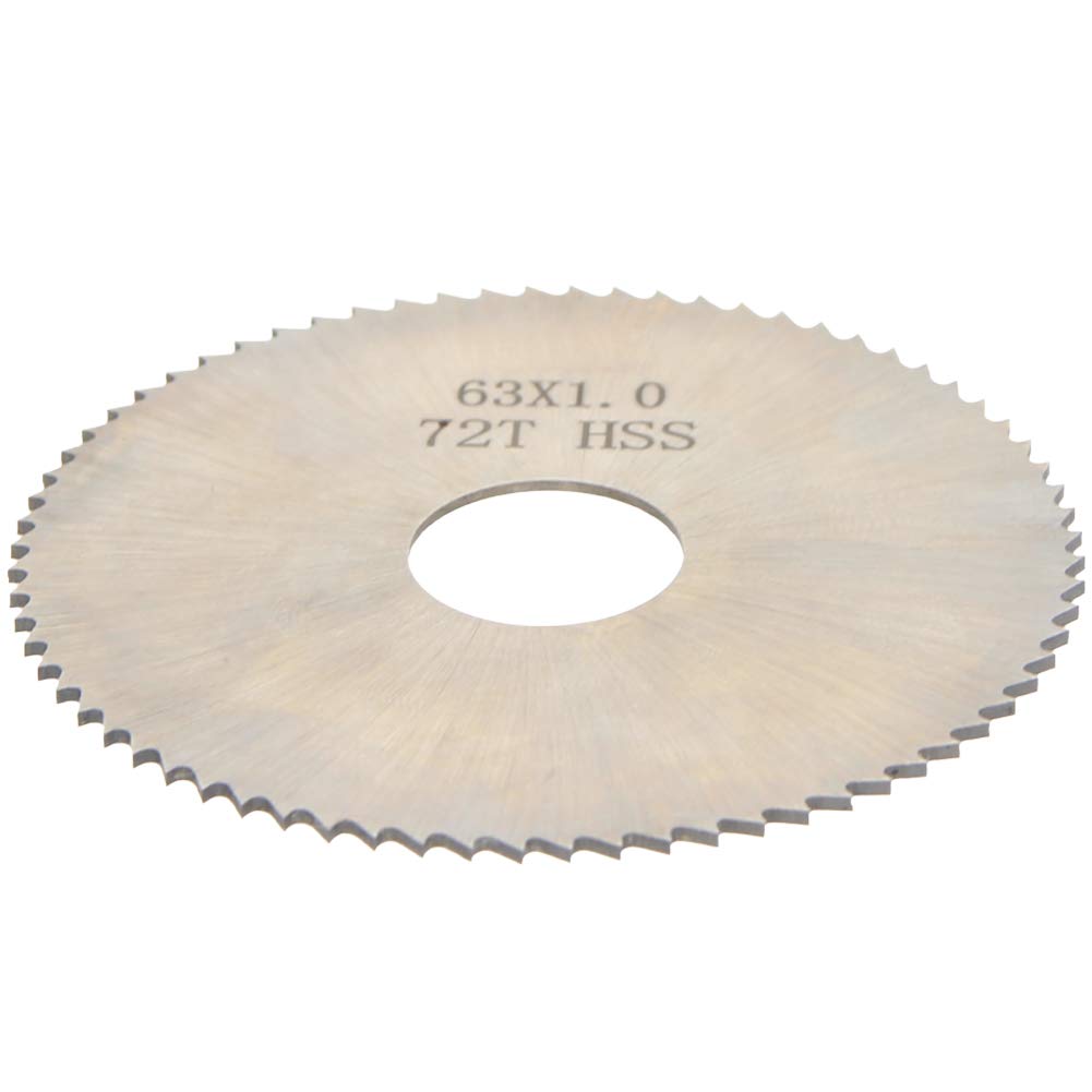 HSS Circular Saw Blade 63mm x 16mm - 72T Metal Cutting Disc for Rotary Tools | DIY & Metalworking
