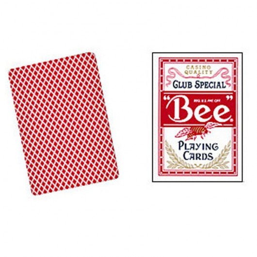 Premium Bee Poker Red - High-Quality Poker Cards for Casino, Poker Nights & Card Games | Perfect for Home, Parties & Professional Play