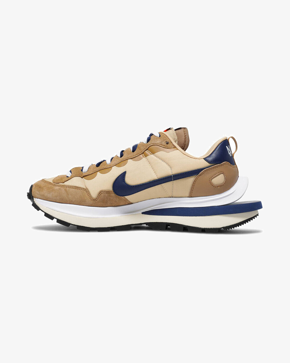 Nike x Sacai Vaporwaffle Sneakers - Sesame Blue Void Colorway | Men's/Women's Fashion Running Shoes for Streetwear & Casual Outfits