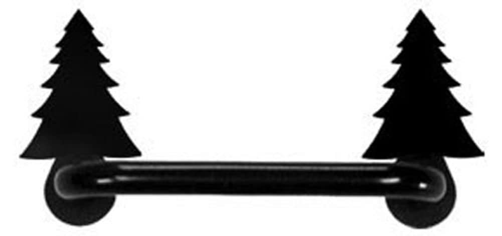 Vintage Wrought Iron Pine Tree Cabinet Door Handle - Antique Style Horizontal Pull for Kitchen, Bathroom & Furniture - Perfect for Rustic, Farmhouse & Cottage Decor