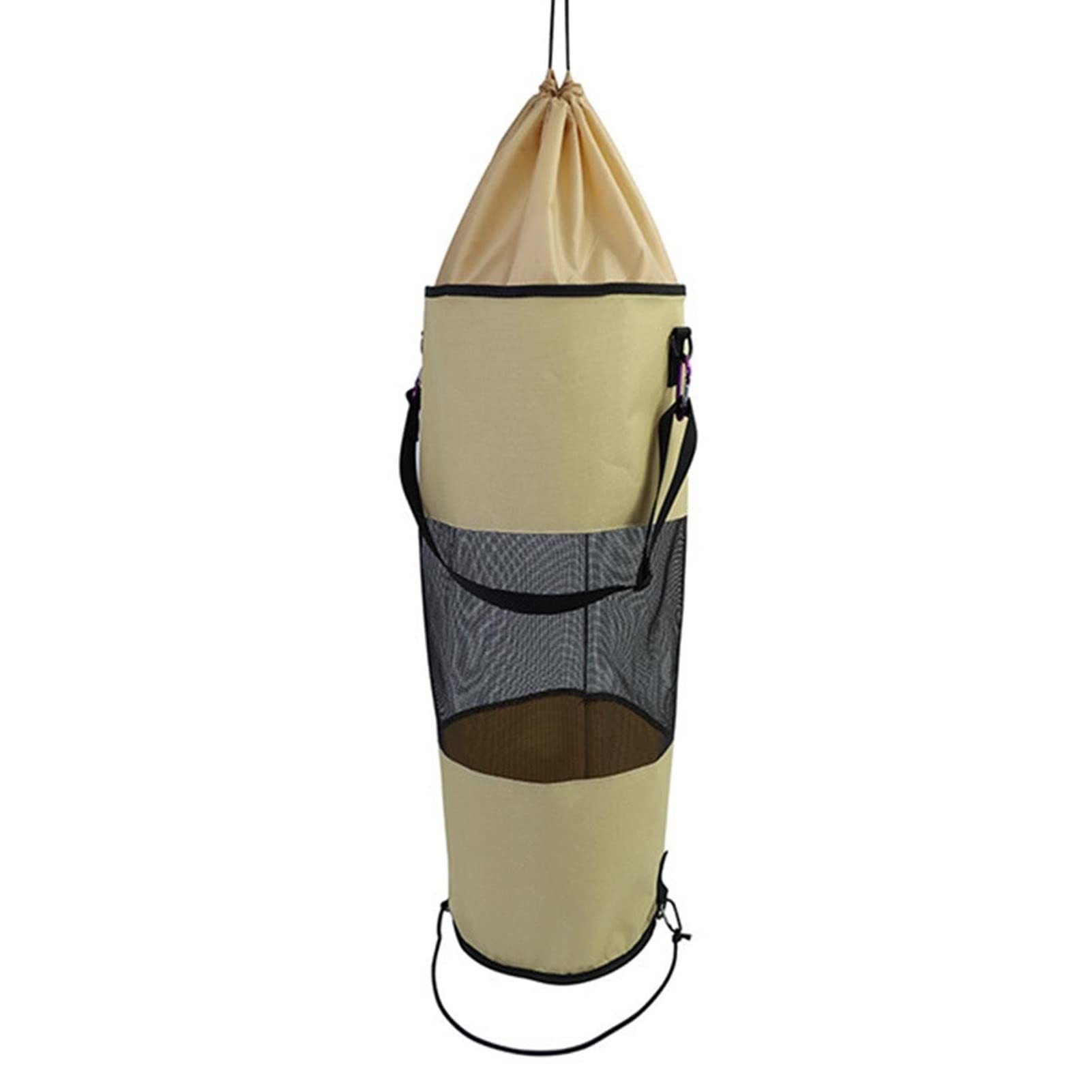 Boat Trash Bag with Drawstring - Heavy Duty Mesh Trash Container for Kayak, Camper & Marine Use - Waterproof & Durable for Outdoor Activities, Fishing & Camping