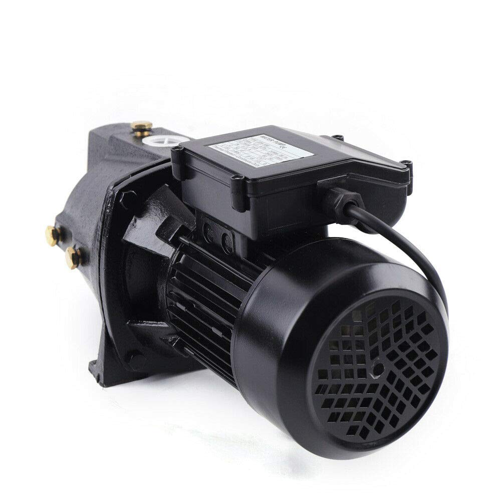 1 HP Shallow Well Jet Pump with Pressure Switch - Automatic Water Pump for Home, Garden & Farm Irrigation - USA Made - Ideal for Lawn Sprinklers, Agricultural Watering & Household Water Pressure Boosting