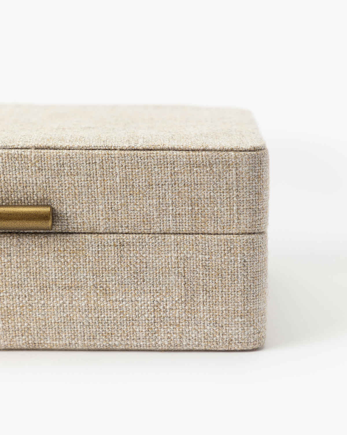 Natural Fabric Storage Box - Eco-Friendly Cotton Organizer for Home, Office & Travel - Perfect for Jewelry, Crafts & Accessories Organization