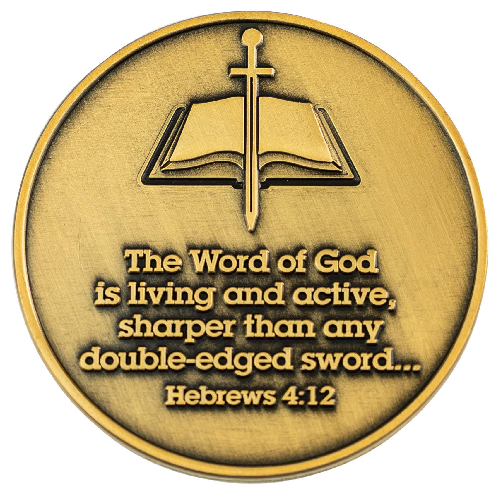Bulk Pack of 10 Pastors Coins - Pastor Appreciation Gifts for Men & Women - Christian Religious Prayer Tokens for Ministers, Bishops & Priests - Perfect for Church Events, Ordinations & Spiritual Encouragement