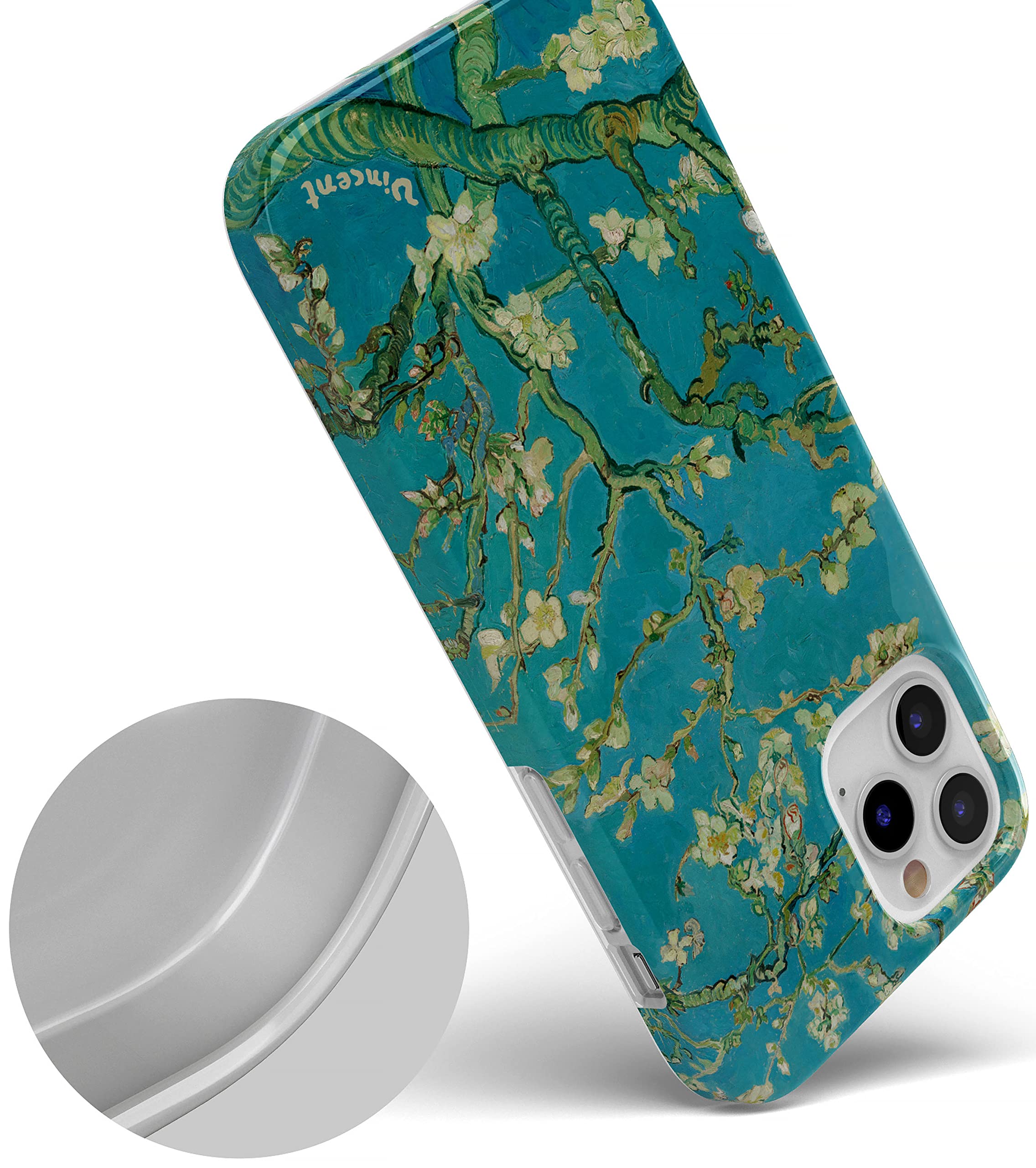Casely iPhone 11 Pro Max Case - Van Gogh Almond Blossom Floral Design Protective Phone Cover | Perfect for Daily Use, Travel & Gift Giving