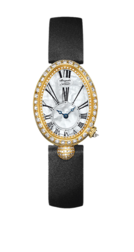 Luxury Breguet Reine de Naples 18K Yellow Gold Diamond Ladies Watch - Elegant Women's Timepiece for Formal Events & Special Occasions
