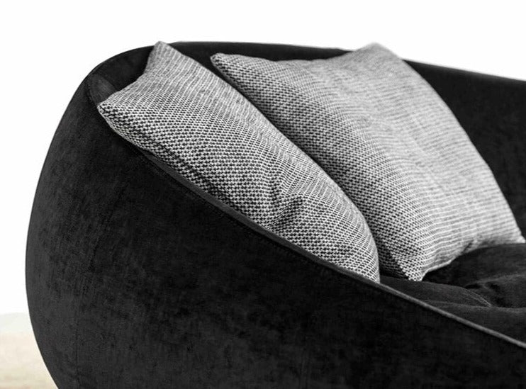3 Seater Sofa - Modern Luxury Canapé for Living Room, Lounge & Office - Soft Fabric Upholstered Comfortable Couch with Sturdy Frame - Perfect for Family Gatherings, Relaxing & Entertaining Guests