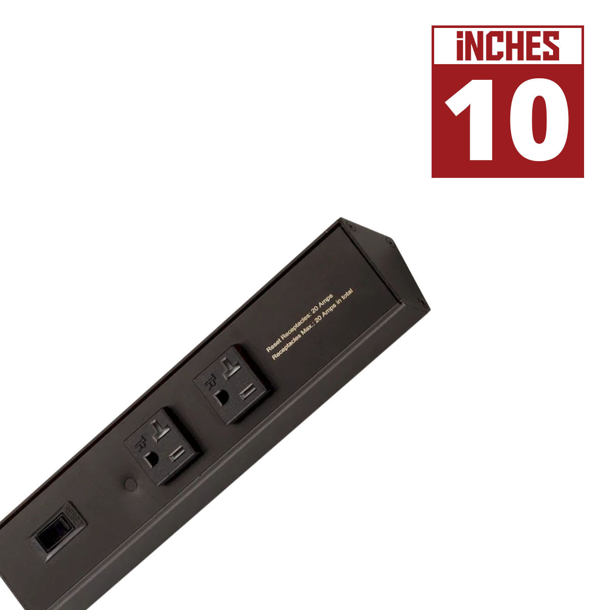 American Lighting Atom Power Strip with 120V AC Outlets & USB A/C Ports - Compact Multi-Outlet Surge Protector for Home, Office, and Travel Charging Needs