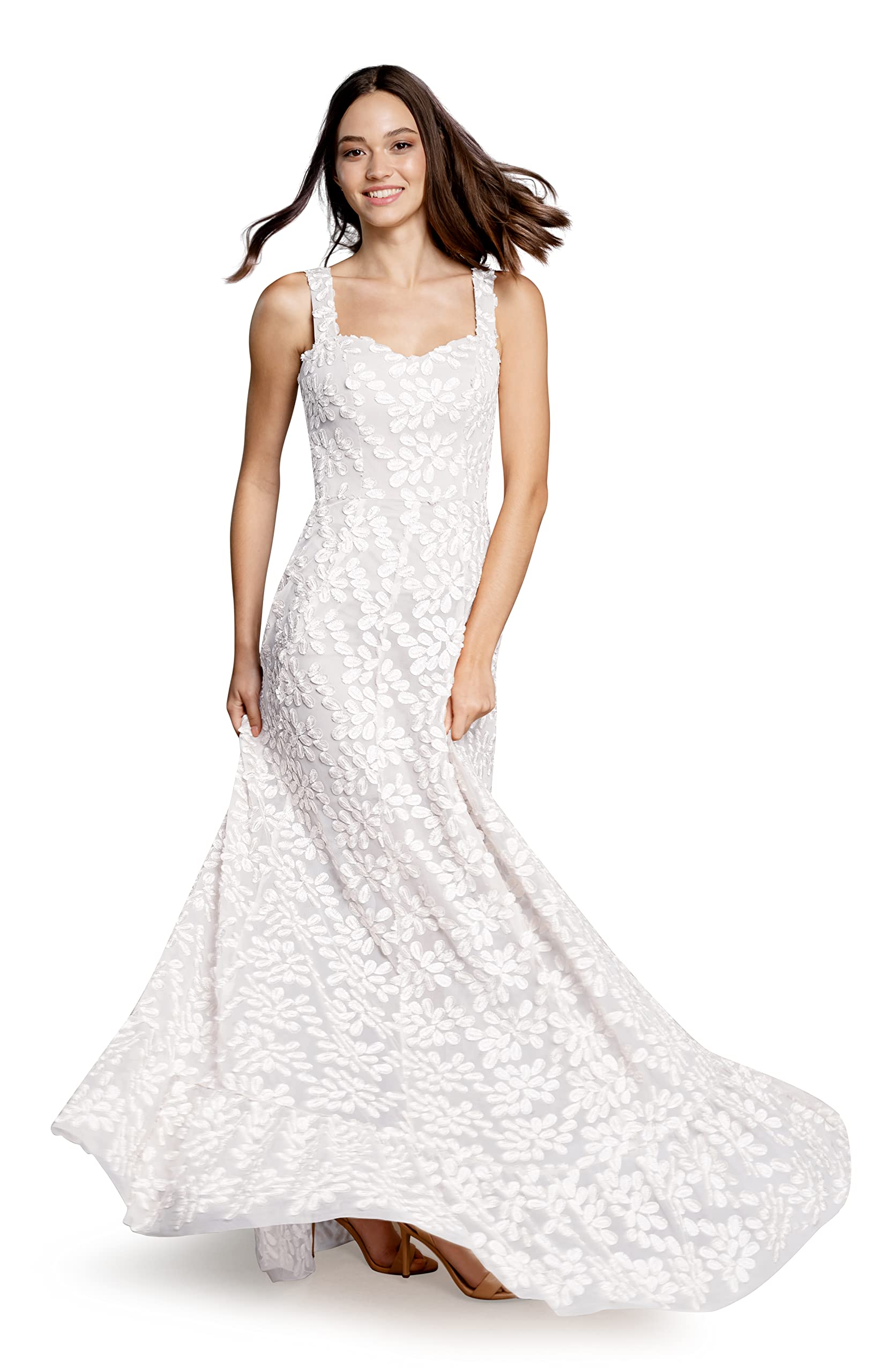 Dress the Population Women's Anabel Sweetheart Bustier Maxi Dress - Elegant Formal Gown for Weddings, Prom & Evening Events