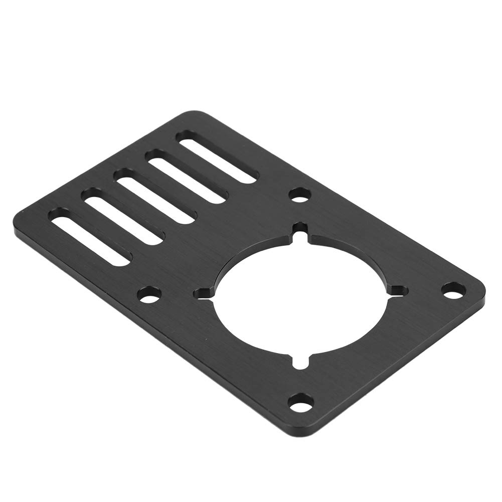 High-Quality Anodized Aluminum Nema 17 & Nema 23 Stepper Motor Mounting Bracket - Durable CNC Machined for 3D Printers, CNC Routers, Laser Cutters, and DIY Robotics Projects