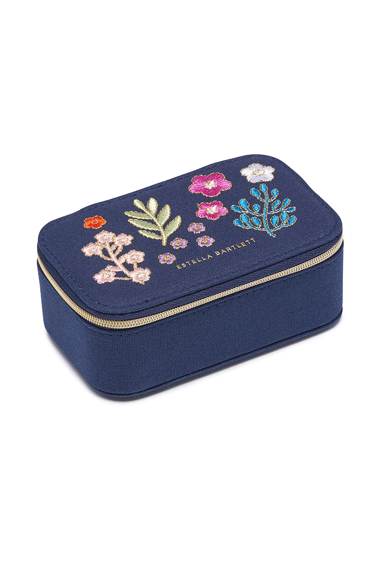 Elegant Mini Jewelry Box for Rings, Earrings & Necklaces - Perfect for Travel, Gifts & Organizing Small Accessories