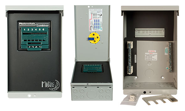 Midnite Solar MNPV6 250 Disconnect Box - Heavy Duty Solar PV Disconnect for Off-Grid & Grid-Tied Systems - Perfect for Solar Panel Arrays, RV & Marine Power Systems