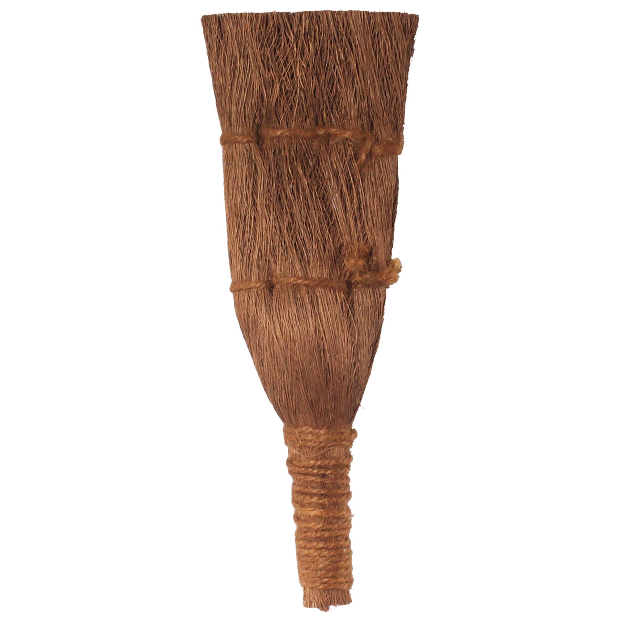 BambooMN 6 Inch Natural Bamboo Brushes - 10 Pack Set for Painting, Cleaning & DIY Crafts