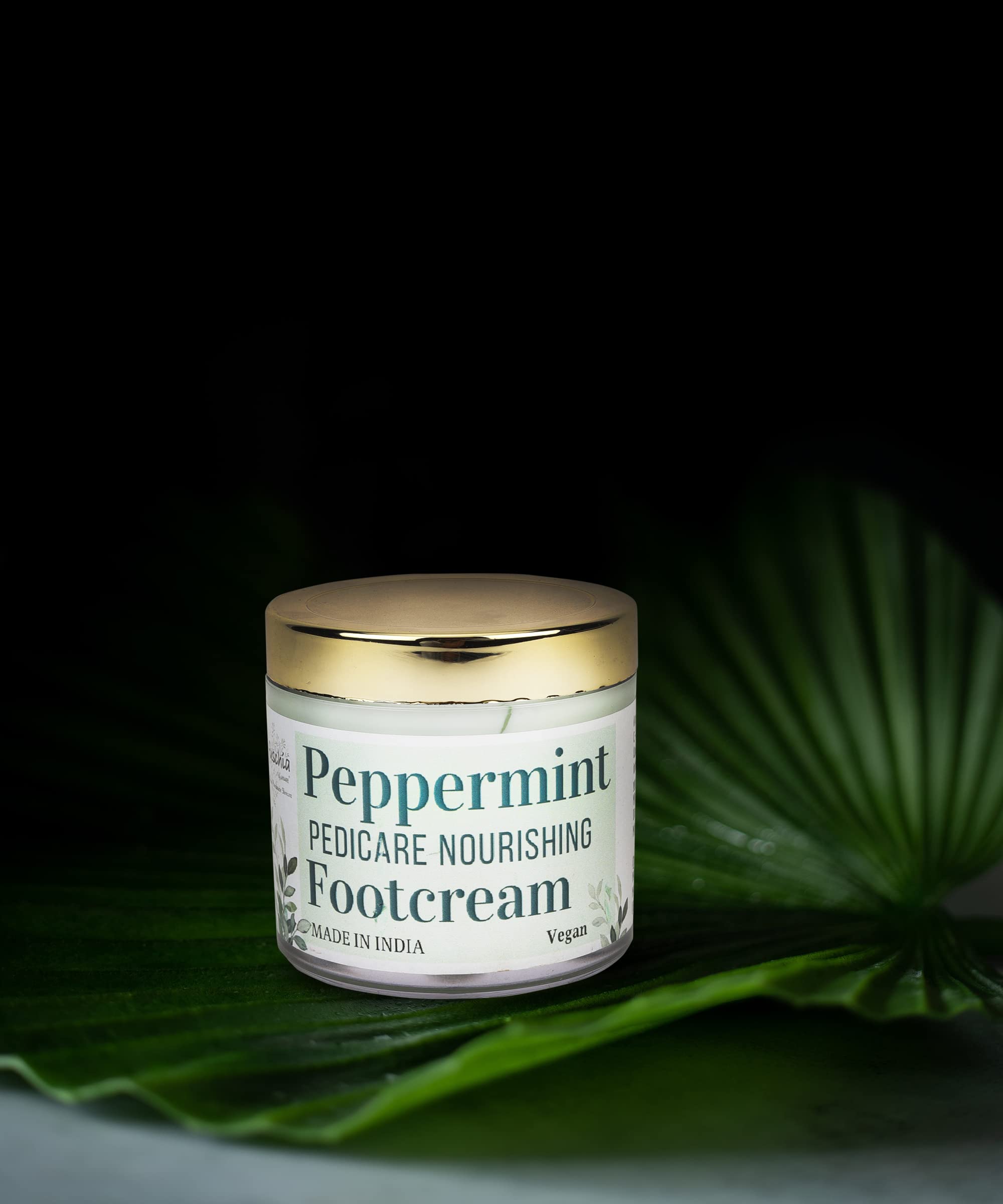 Fuschia Pedicare Nourishing Foot Cream for Rough, Dry & Cracked Heels - Moisturizing Heel Repair with Aloe Vera & Peppermint - Perfect for Daily Foot Care & Cracked Heel Treatment at Home