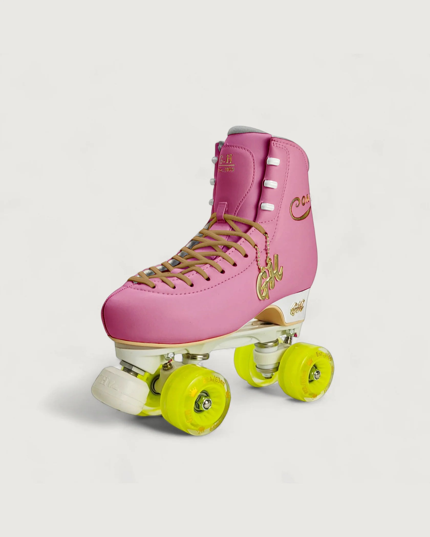 GH Street Pony Quad Roller Skates for Women & Men - Adjustable Outdoor & Indoor Roller Skates with Light Up Wheels - Perfect for Rink, Park, Fitness & Retro Style Skating