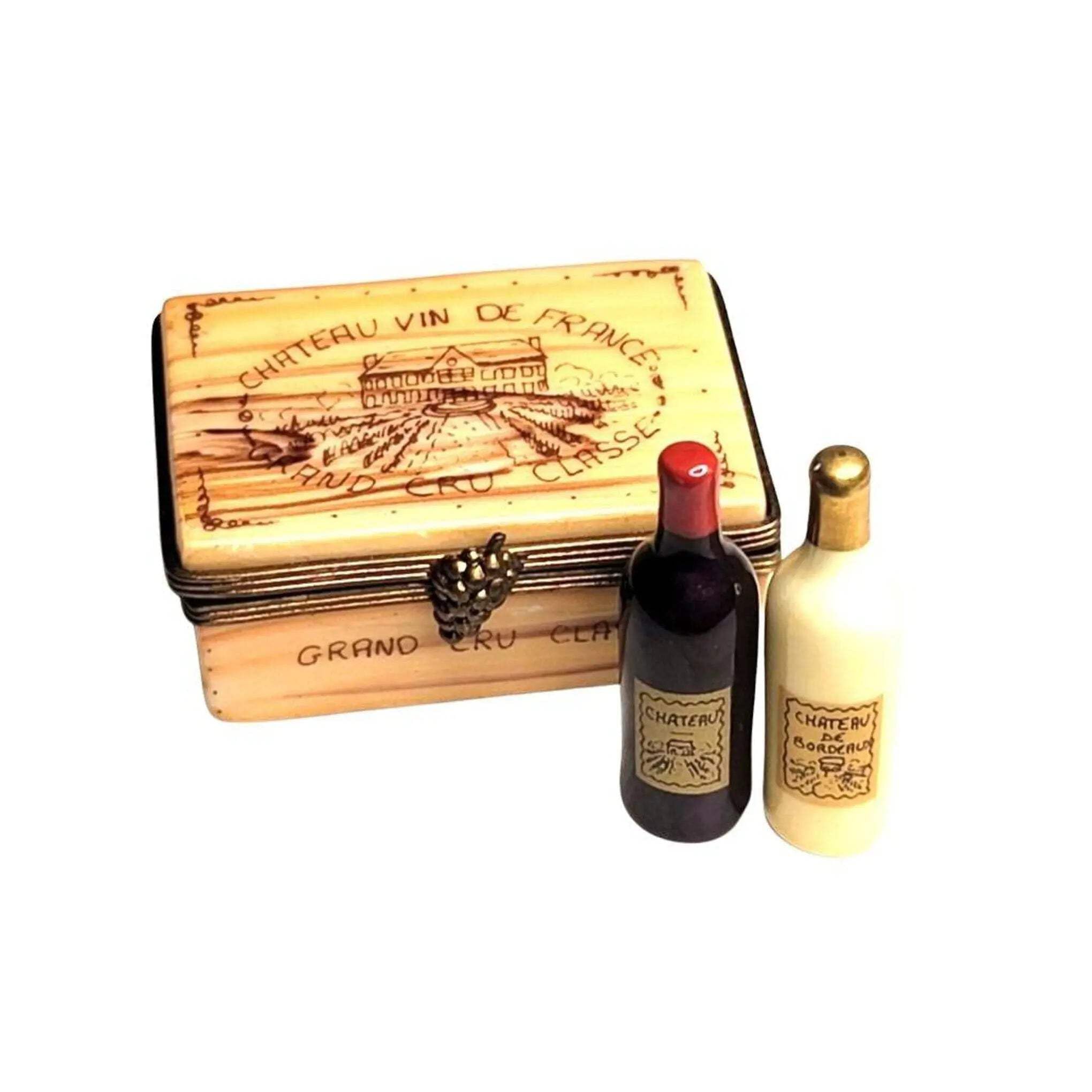 Premium Chateau Wine Crate Taster Set - 2