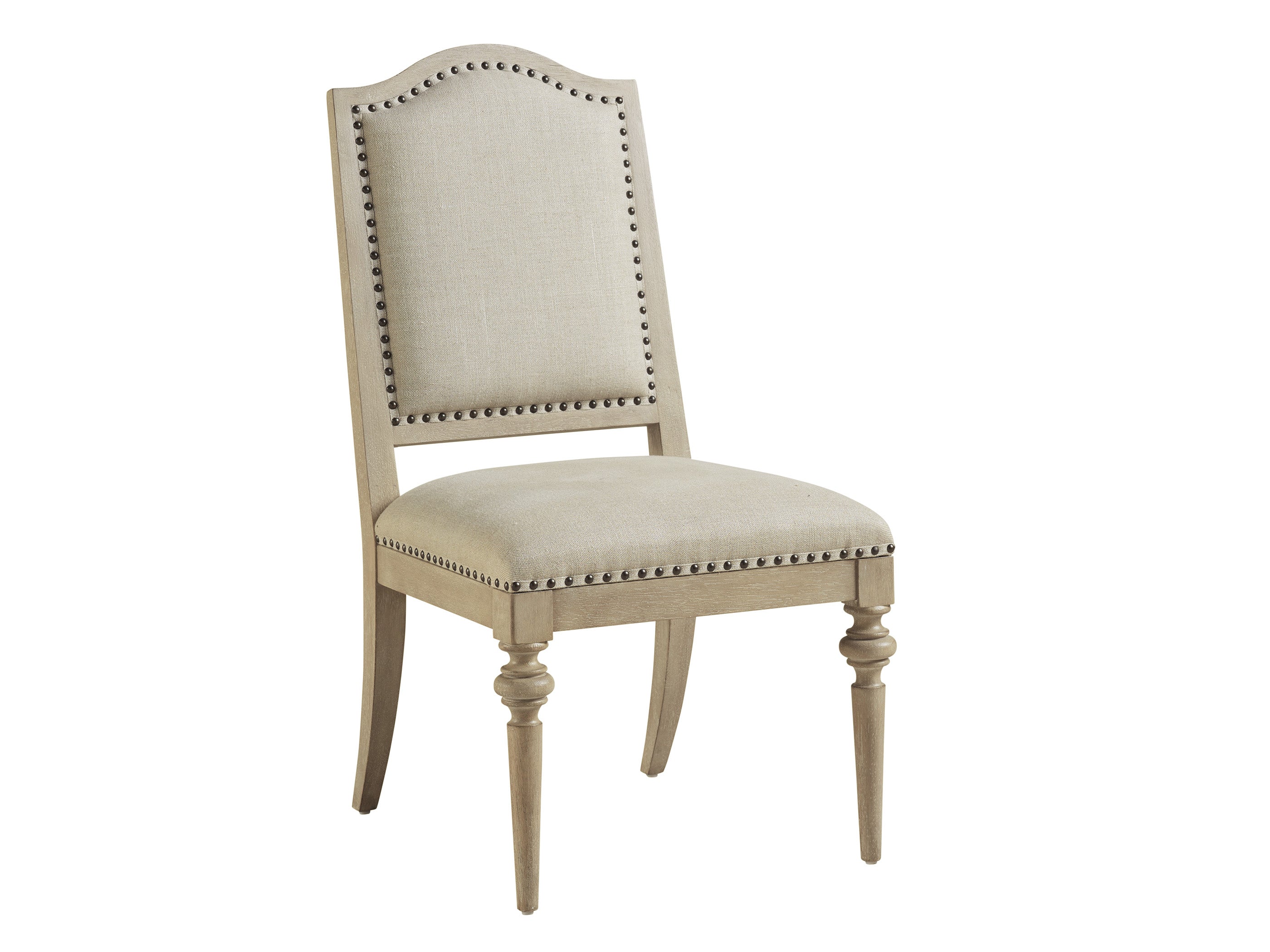 Aidan Upholstered Side Chair in Dune Color - Modern Accent Chair for Living Room, Bedroom, or Office