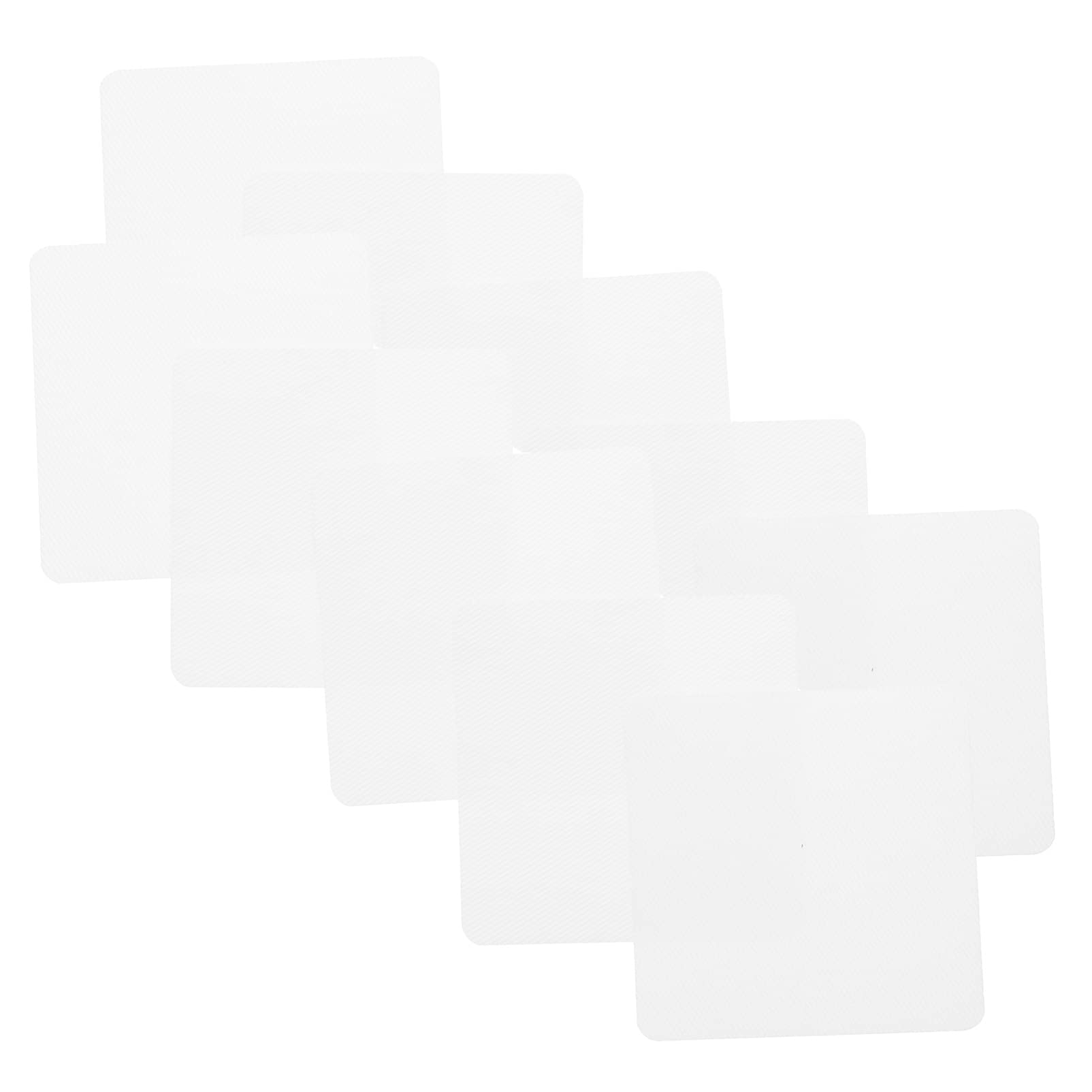 EXCEART 10pcs Sublimation Patch Blanks - Iron-On Fabric Repair Patches for Hats, Clothes & Backpacks - DIY Custom Decorative Square Patches for Crafts, Fashion & Personalized Gifts
