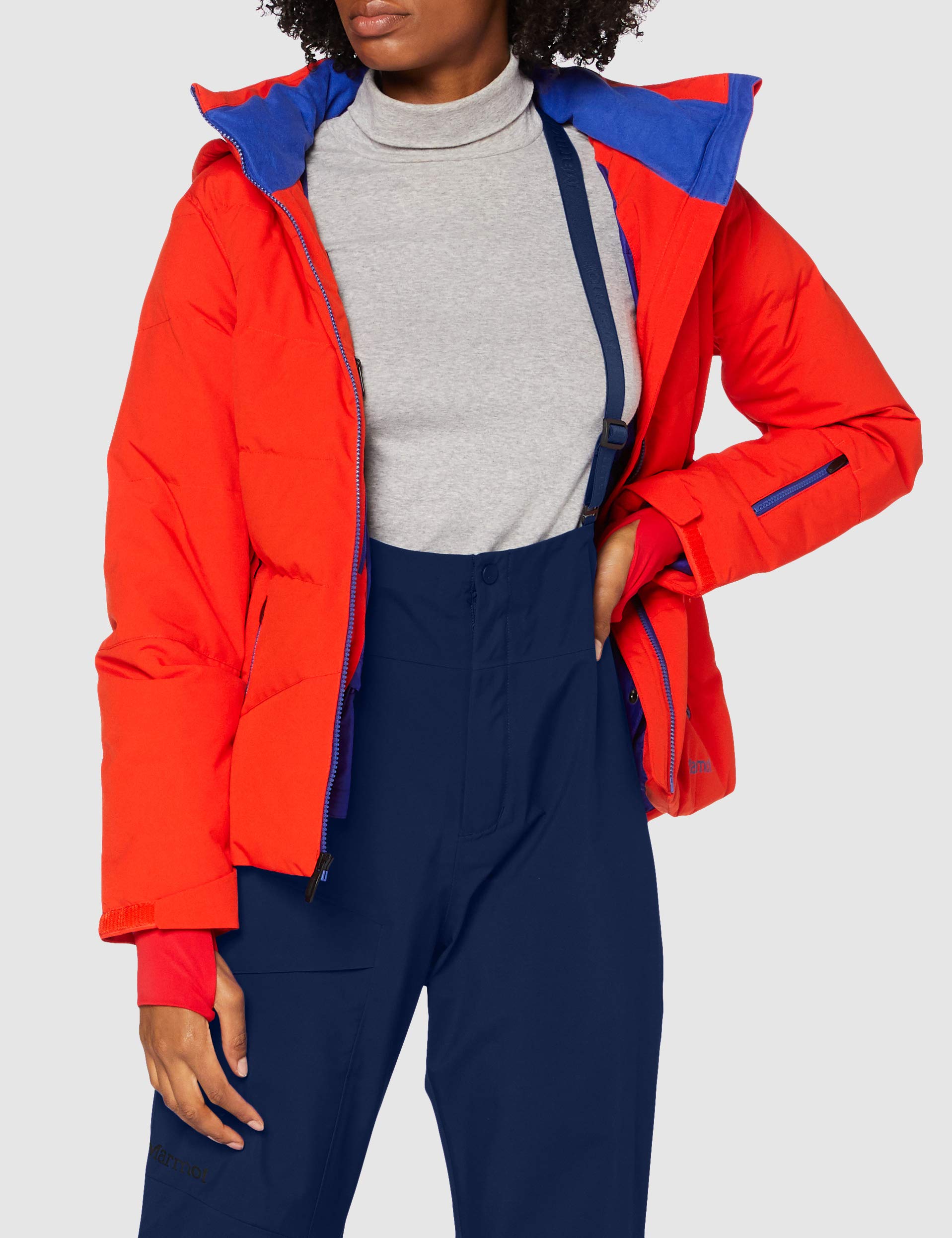 **Marmot Women's Huntley Bib Rain Pants - Waterproof Hiking & Outdoor Work Pants for Rainy Weather & Storm Protection**