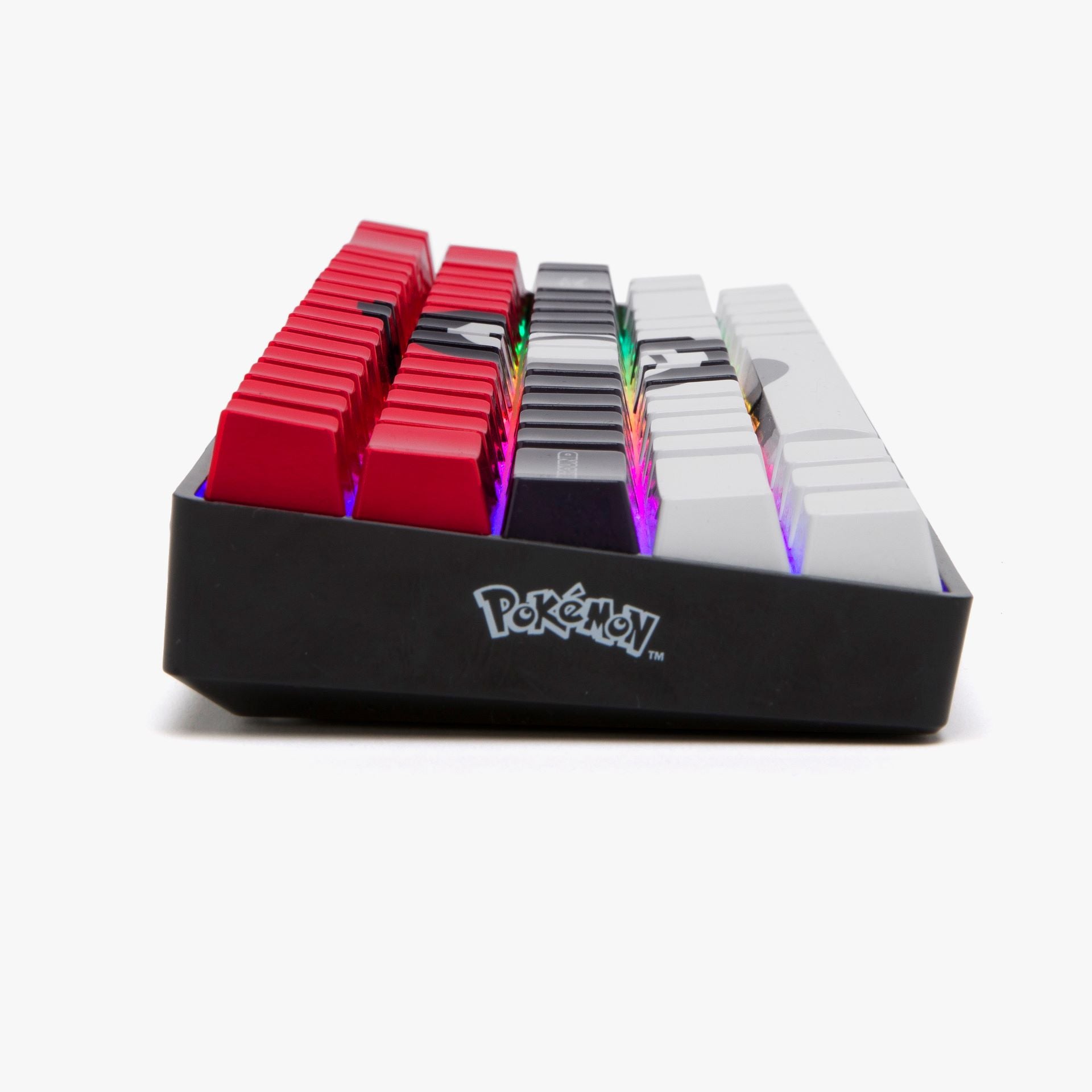 Pokémon + HG Basecamp 65 Mechanical Keyboard with Custom Poké Ball Keycap - Perfect for Gaming, Typing & Collectors | Compact 65% Layout for PC & Mac