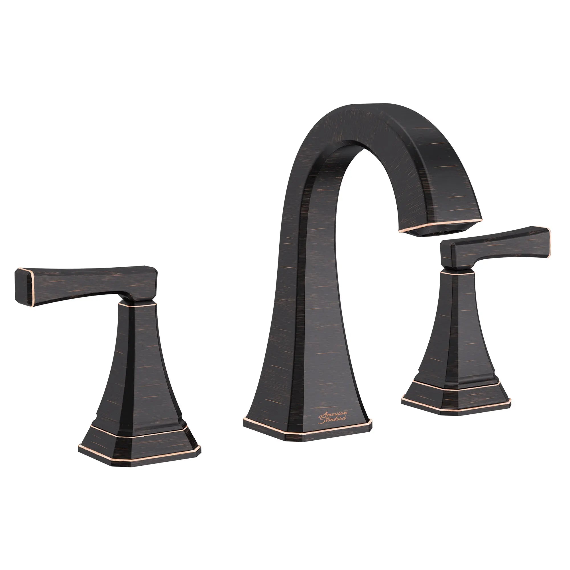 8 Inch Widespread 2 Handle Bathroom Faucet - 1.2 GPM/4.5 LPM Water Flow with Lever Handles - Perfect for Modern Bathroom Vanities & Powder Rooms