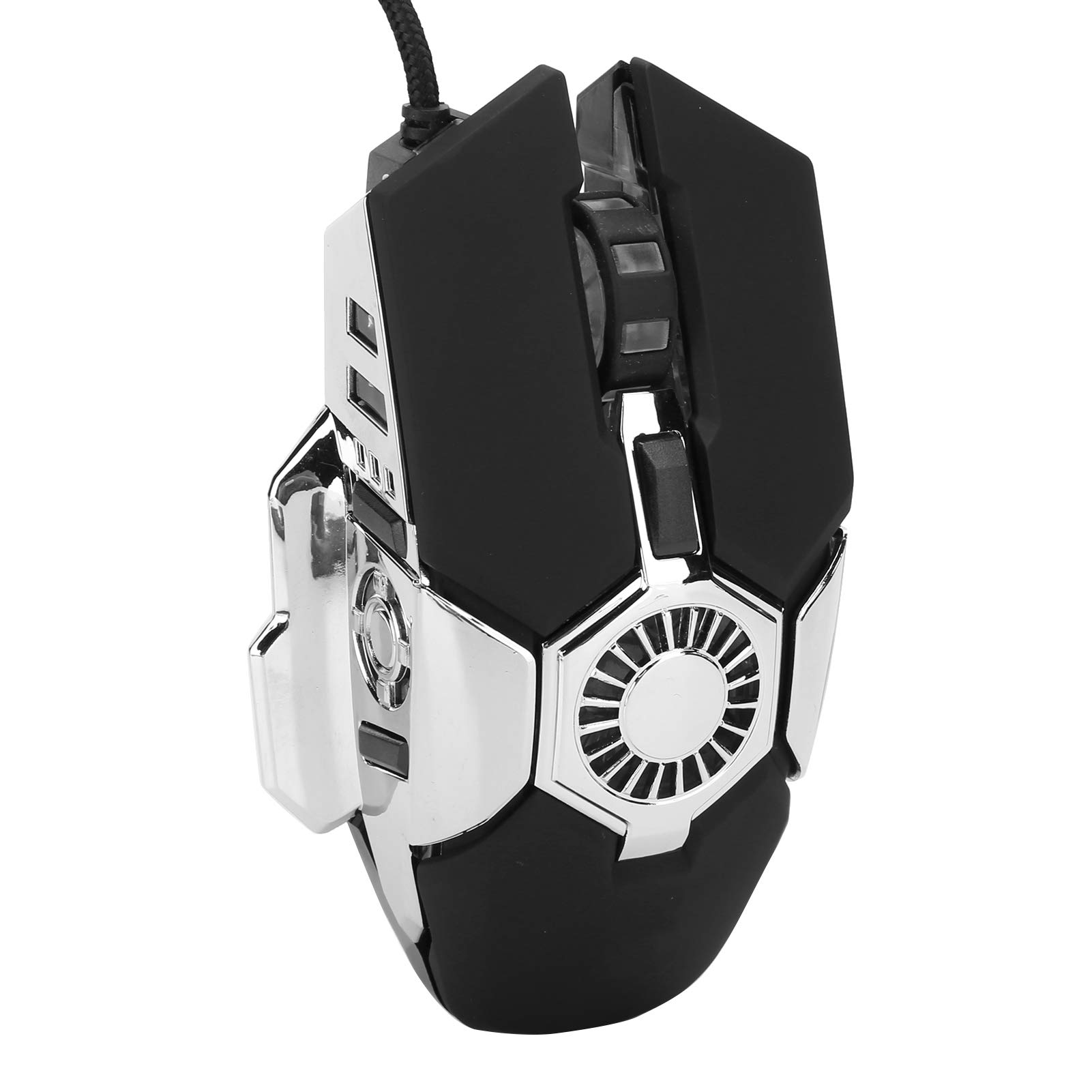 Hilitand Wired Gaming Mouse - 6 Programmable Buttons, RGB Colorful Glow, 6400 DPI, Ergonomic USB Wired Mouse for PC & Laptop - Perfect for Gaming, Office Work & Graphic Design