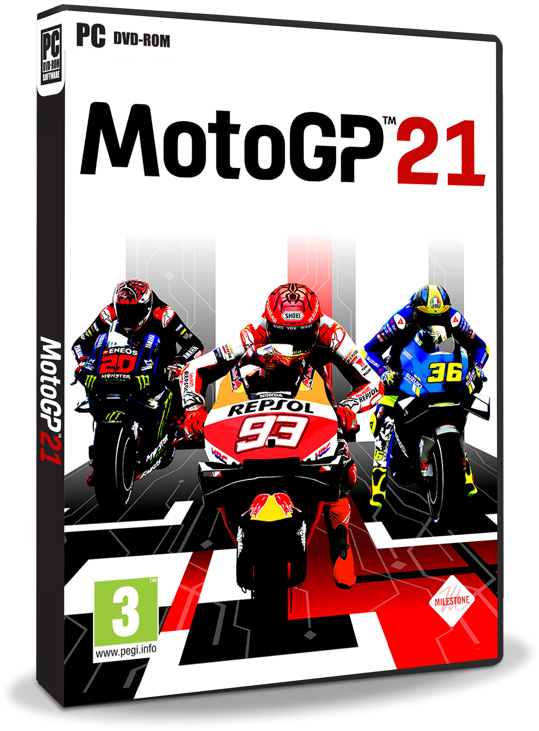 MotoGP 21 - Official Video Game for PC | Realistic Motorcycle Racing Simulation | Perfect for Gaming Enthusiasts & Racing Fans