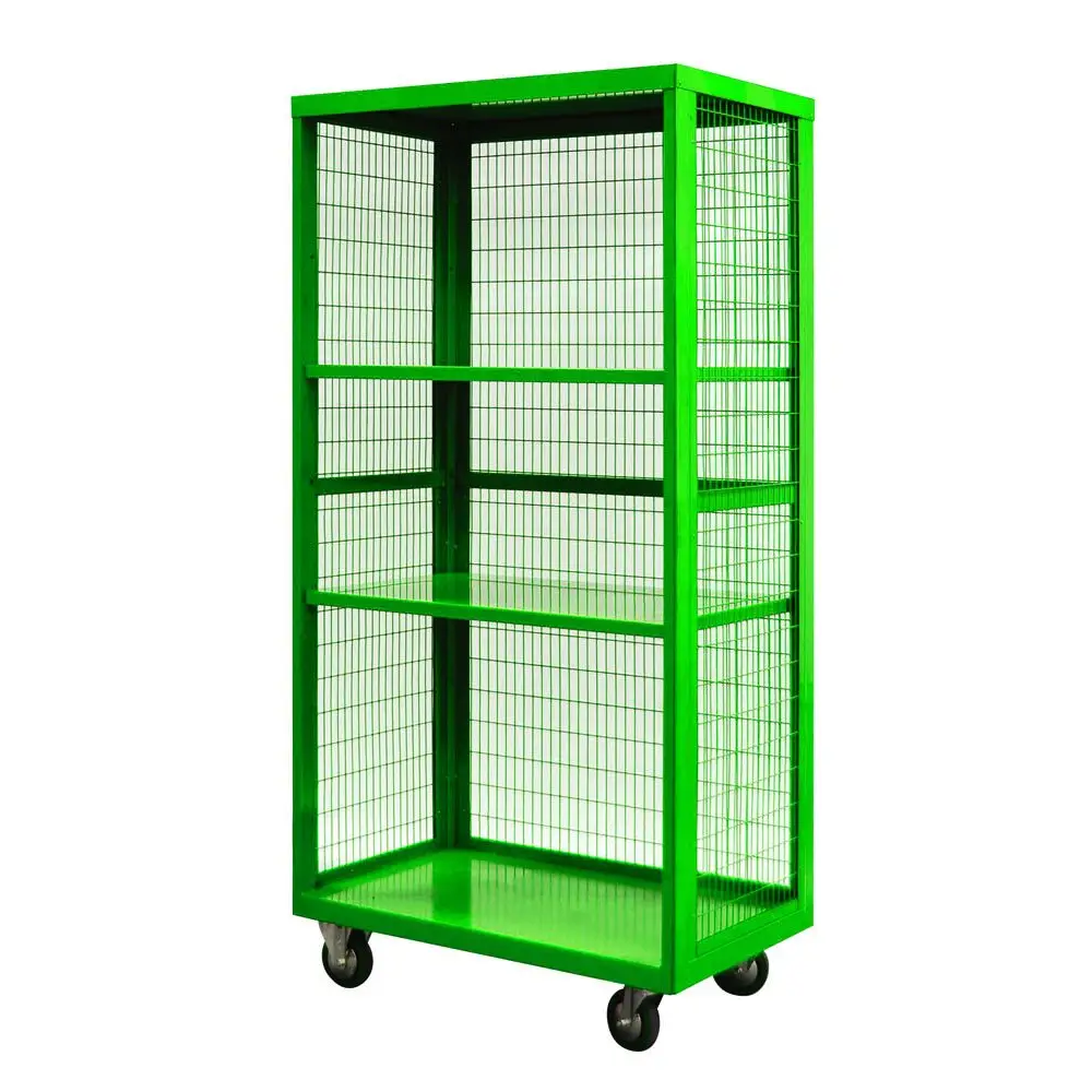 Wholesale Distribution Cages - Heavy Duty Wire Mesh Storage Bins for Warehouse, Retail & Industrial Organization - Perfect for Parts Storage, Shipping & Inventory Management