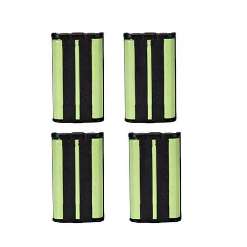 Synergy Digital Replacement Cordless Phone Batteries for Panasonic KX-TG5422 - 4 Pack Ni-MH 3.6V 850mAh High Capacity UL104 Batteries - Perfect for Home & Office Cordless Phones with Long-Lasting Power