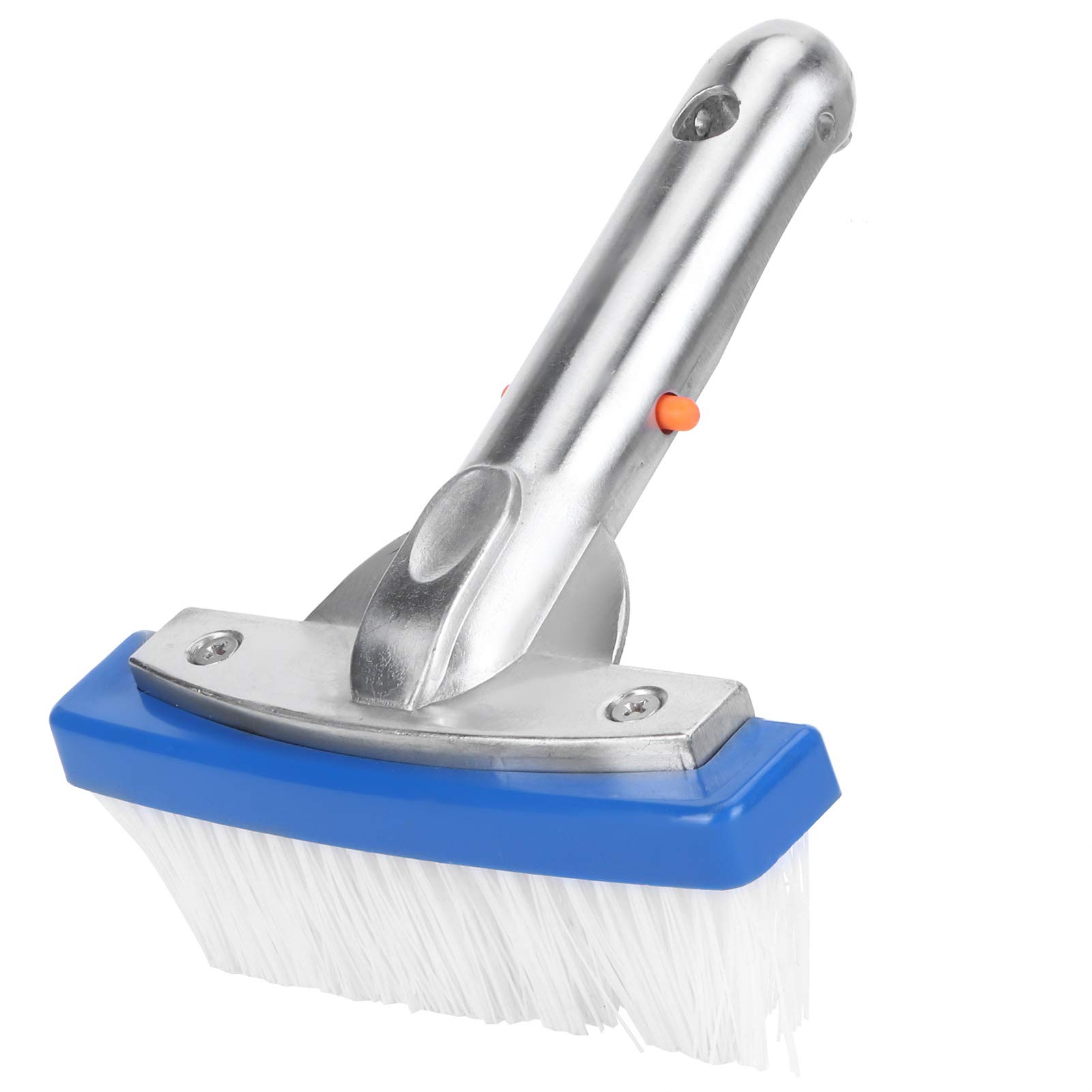 **Heavy-Duty Swimming Pool Cleaning Brush - Wall & Floor Pool Scrubber for In-Ground & Above Ground Pools - Durable Pool Cleaner Accessories for Bathrooms, Indoor Tile Floors & Pool Maintenance**    *(Perfect for Removing Algae, Dirt & Debris - Ideal for Home Pools, Spas & Commercial Pool Cleaning)*