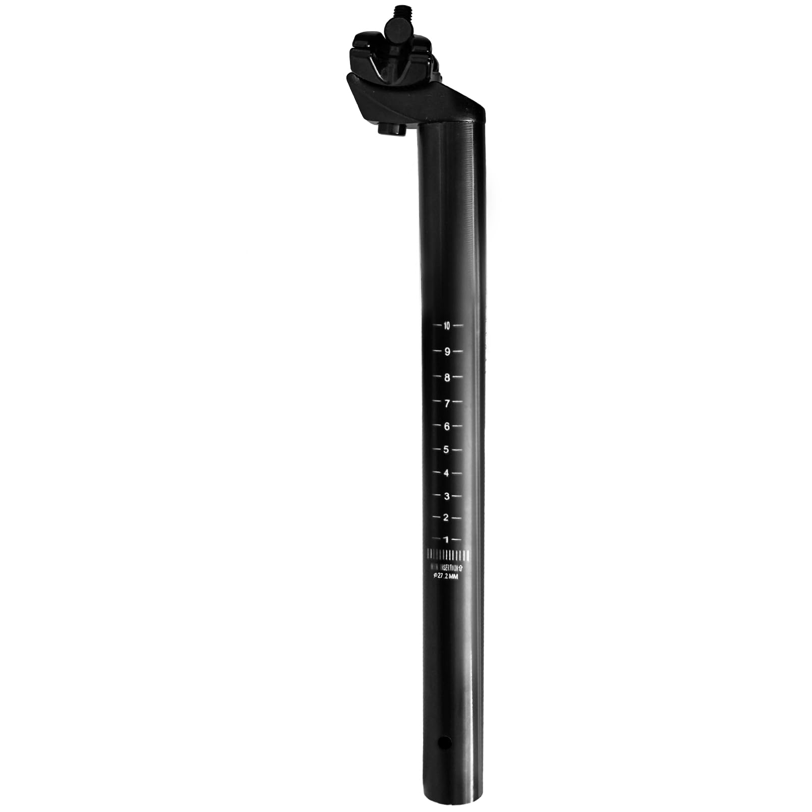 27.2mm Bike Seat Post - 350mm Adjustable Bicycle Seatpost for Road, Mountain & BMX Bikes | Angle & Height Adjustable Cycling Seat Clamp | Perfect for Commuting, Trail Riding & Urban Cycling