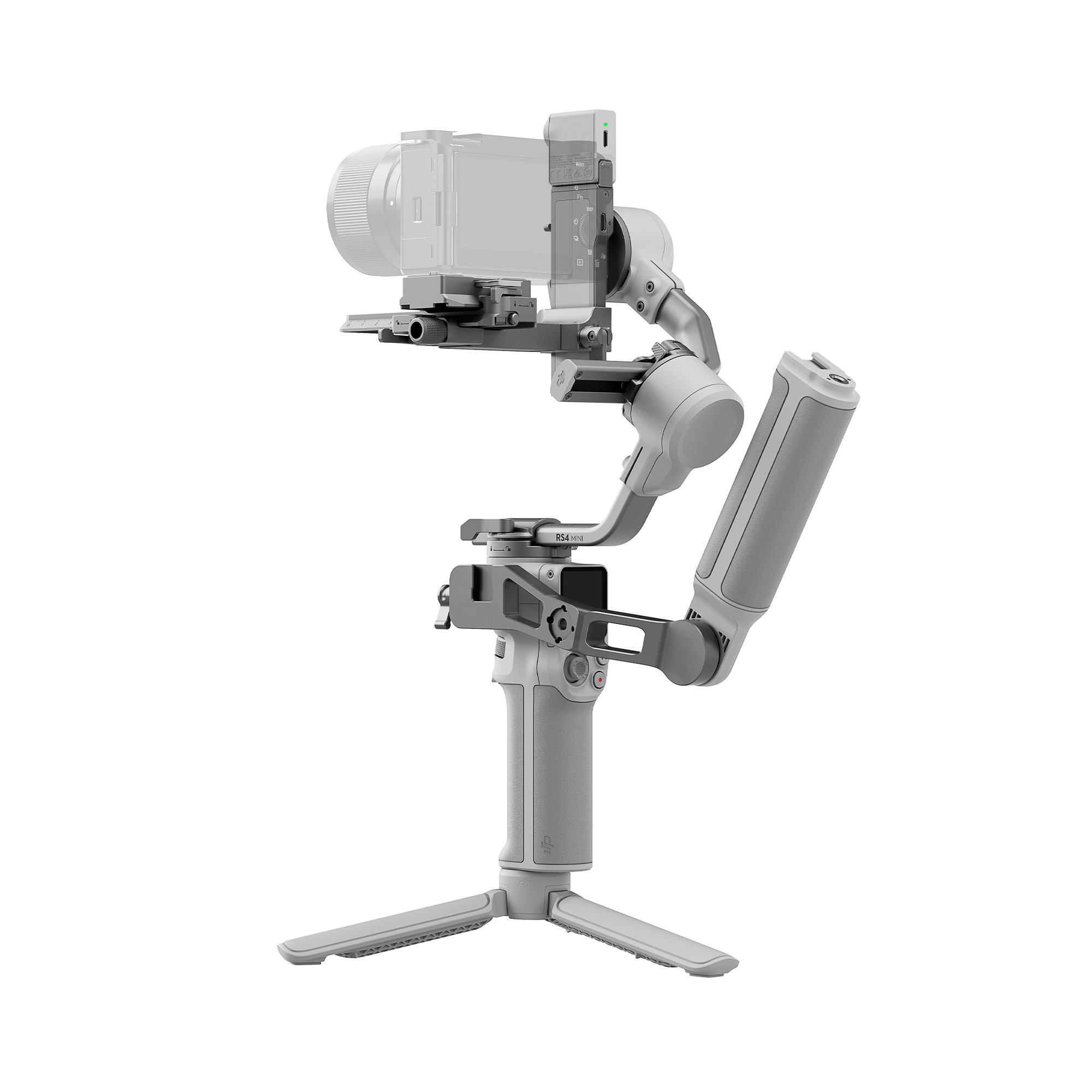 DJI RS 4 Mini Combo Gimbal Stabilizer for Mirrorless Cameras - 3-Axis Handheld Stabilizer with Quick Release, Lightweight Design for Vlogging, Travel & Content Creation