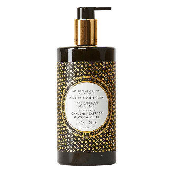 MOR Hand & Body Lotion Snow Gardenia - Hydrating Moisturizer for Dry Skin | Perfect for Daily Use, Spa Days & Gift Giving