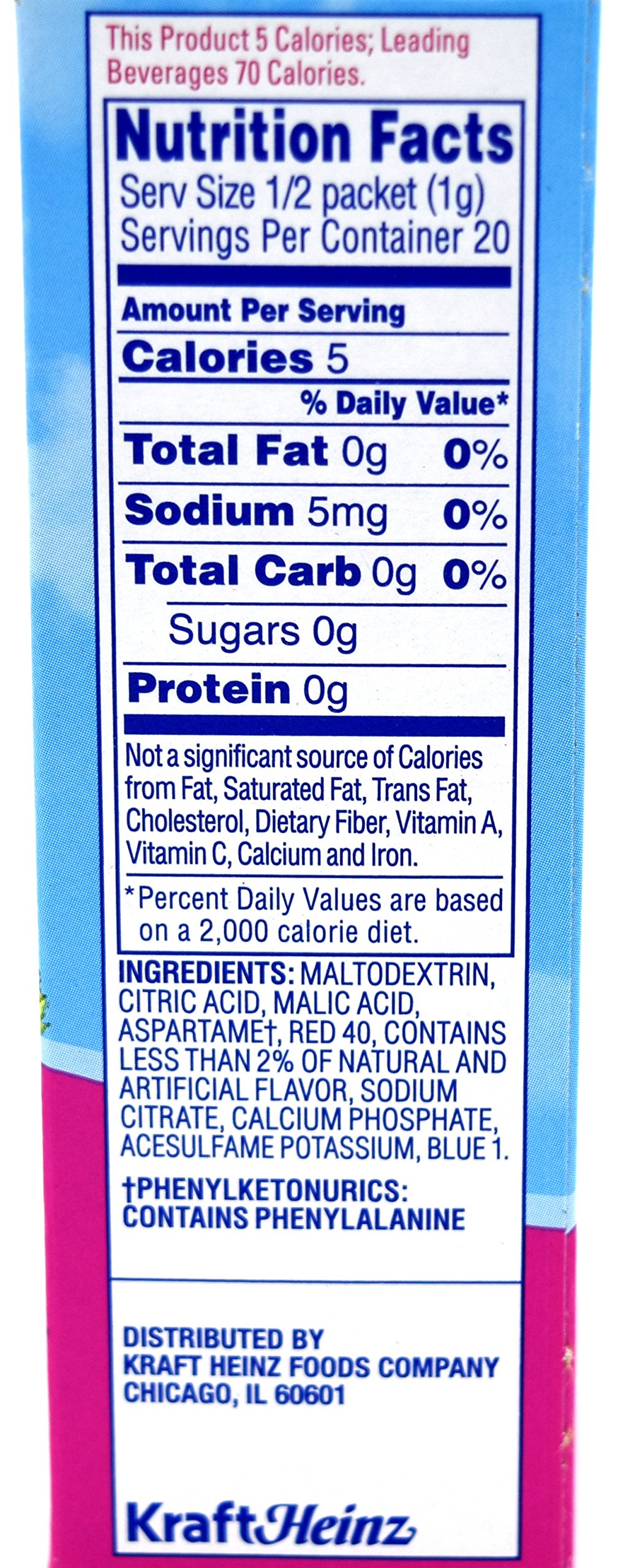Crystal Light On The Go Raspberry Ice Sugar-Free Drink Mix Packets - 10 Count (Pack of 26) | Portable Powdered Beverage for Workouts, Travel & Office Hydration
