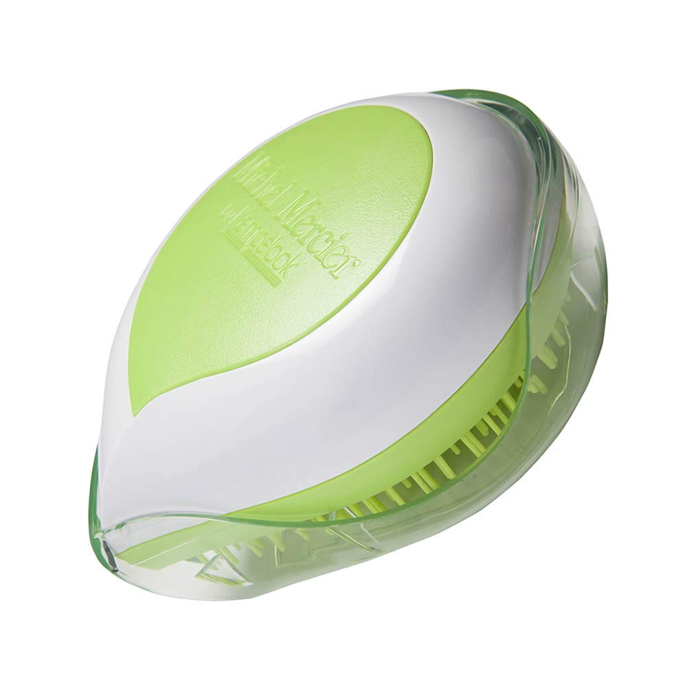 Michel Mercier Detangling Hair Brush - Travel Size Green for Normal Hair | Tangle-Free Styling for Home, Travel & On-the-Go