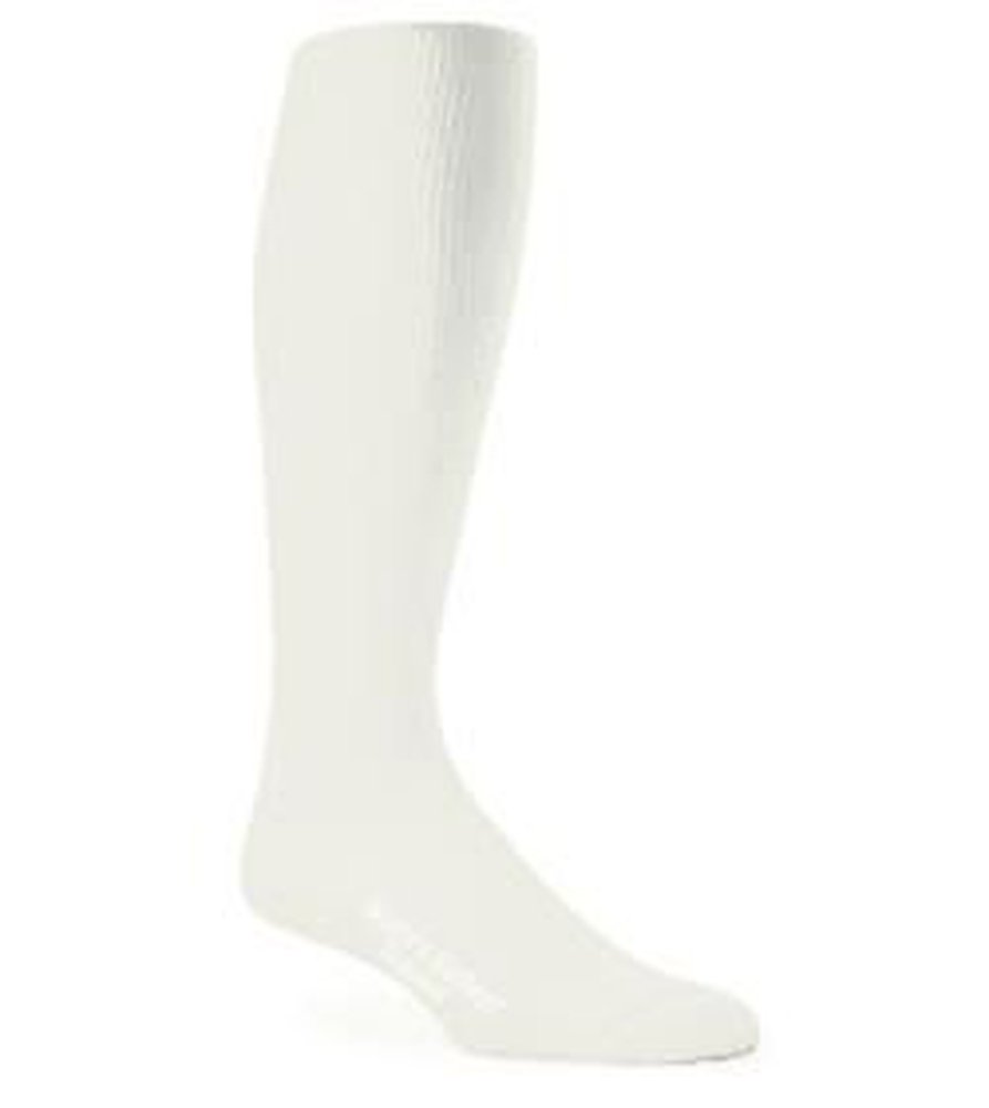 Premium Soft & Comfortable Over-the-Calf Socks for Men & Women - Breathable Support Socks in White (X-Large) - Ideal for Hiking, Running & Everyday Wear