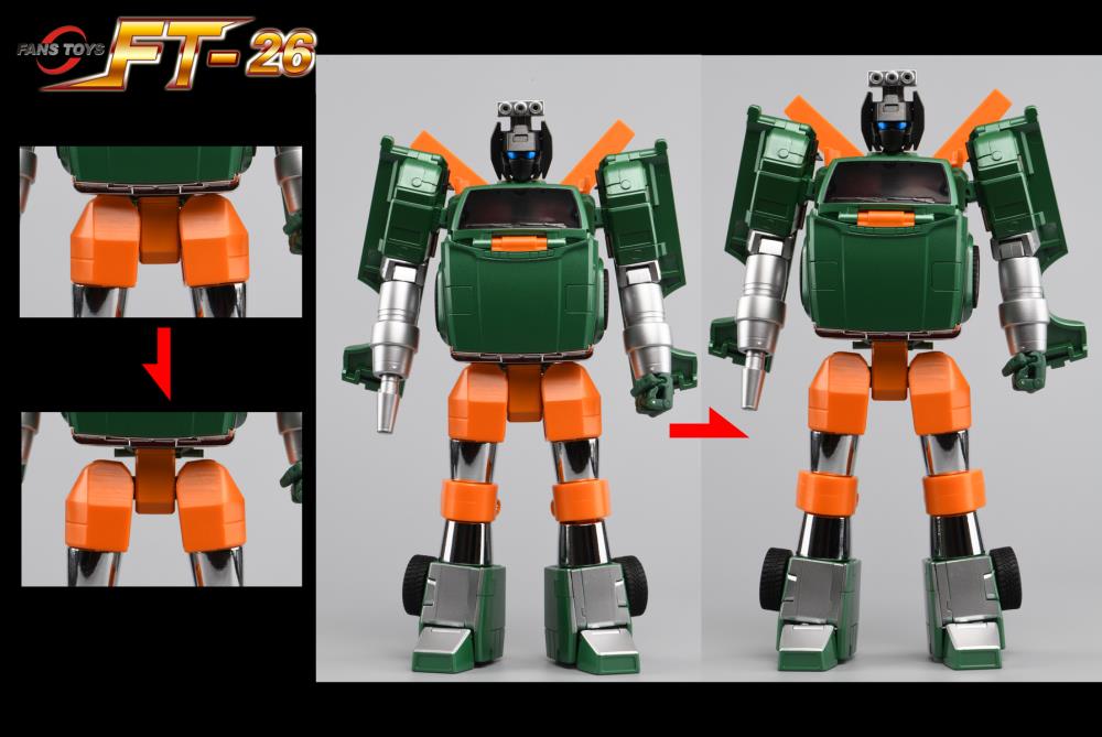 Fans Toys FT-26 Hitch Masterpiece Transformers Action Figure - Collectible Robot Toy for Fans & Display