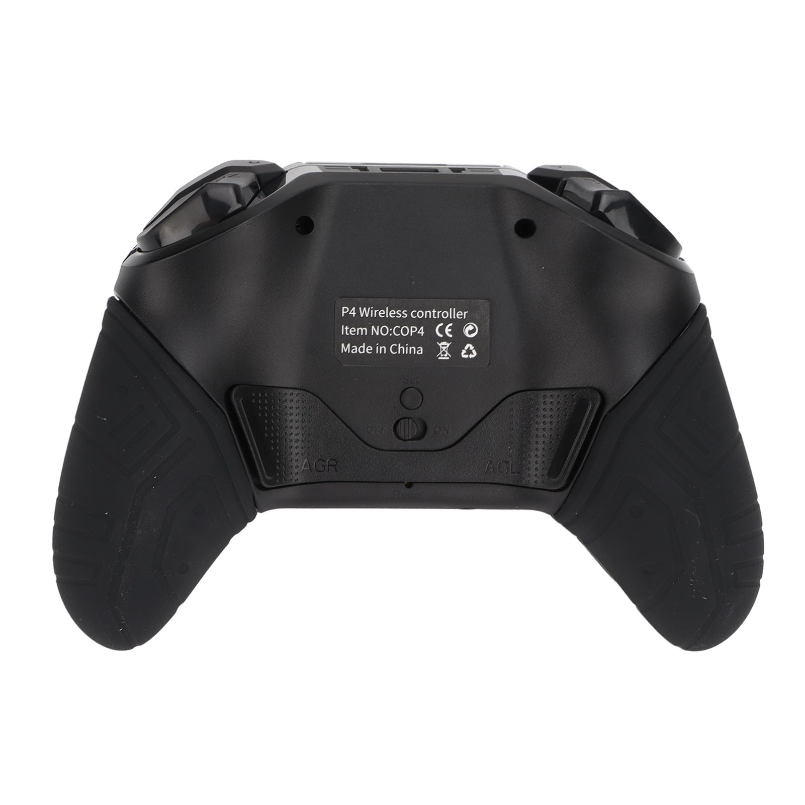 Wireless Game Controller with Silicone Grip, Macro Light & Gyroscope Sensor - Compatible with PS3, PC & iOS - Perfect for Gaming, Streaming & Esports Tournaments