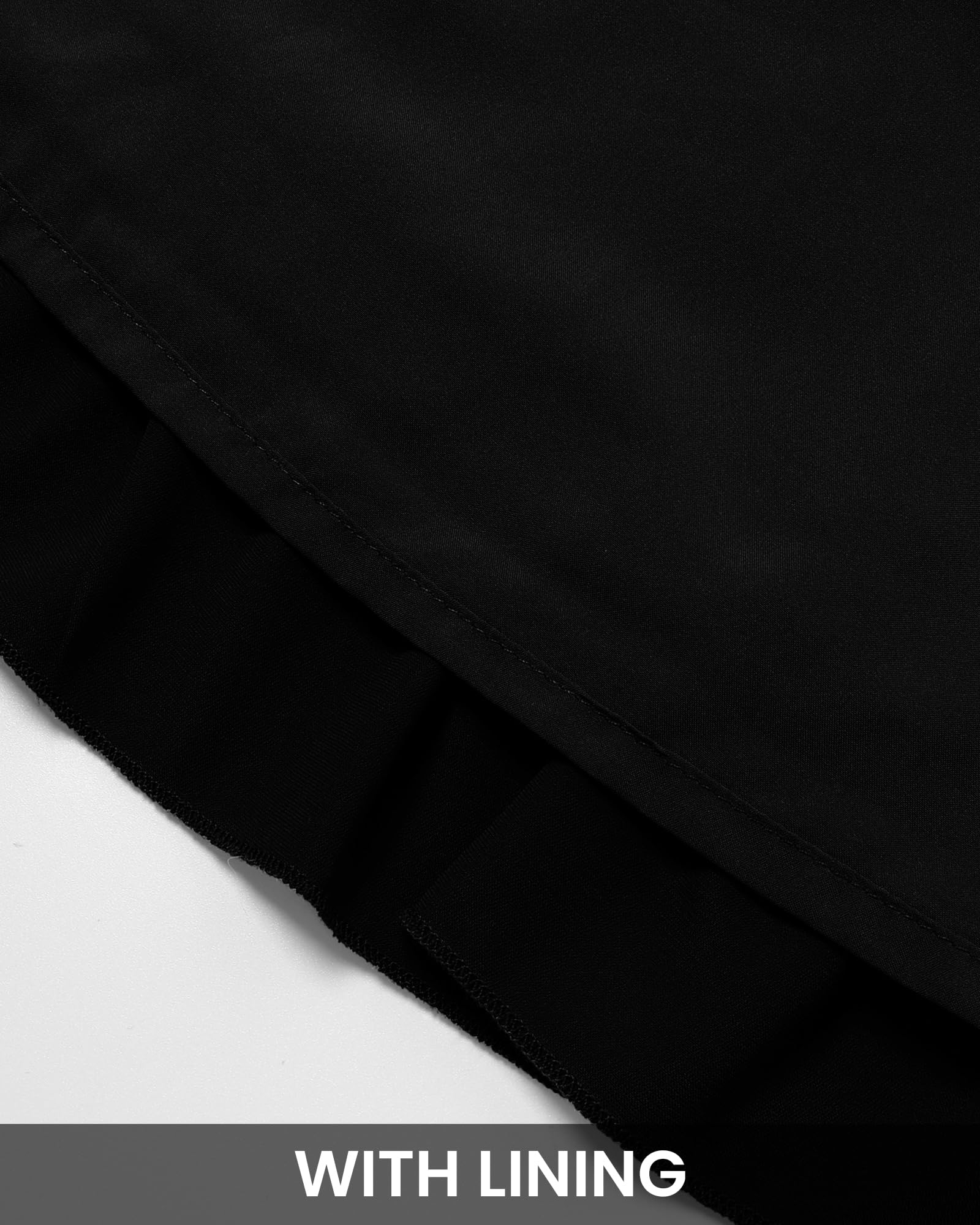 BTFBM Women's Casual Summer Spring Dress 2025 - Tie Neck Long Sleeve High Waist Tiered Ruffle A-Line Swing Mini Tunic Dress for Outdoor, Party & Daily Wear