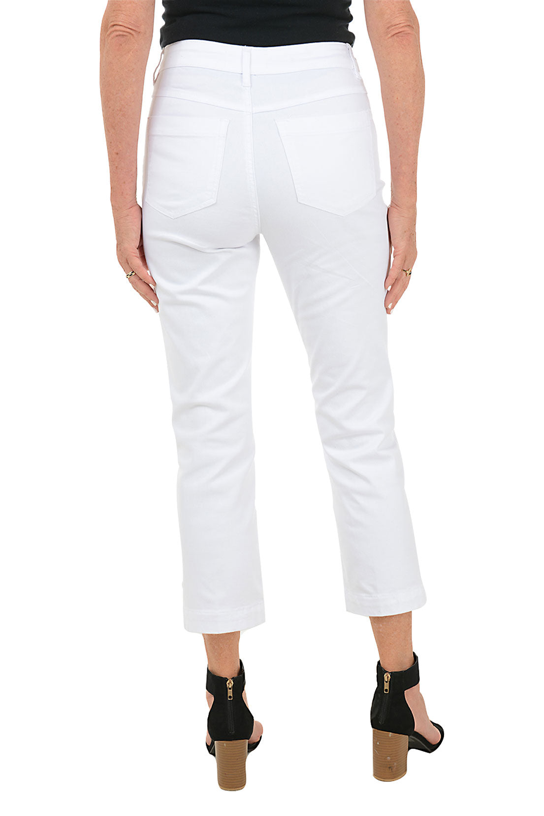 Women's Denim Straight Leg Crop Pants - High Waist Ankle Jeans for Casual & Work Outfits | Perfect for Spring & Summer Wear